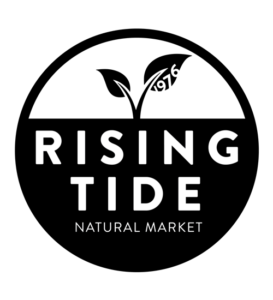 Rising Tide Oval Logo Tee - White - Rising Tide Style