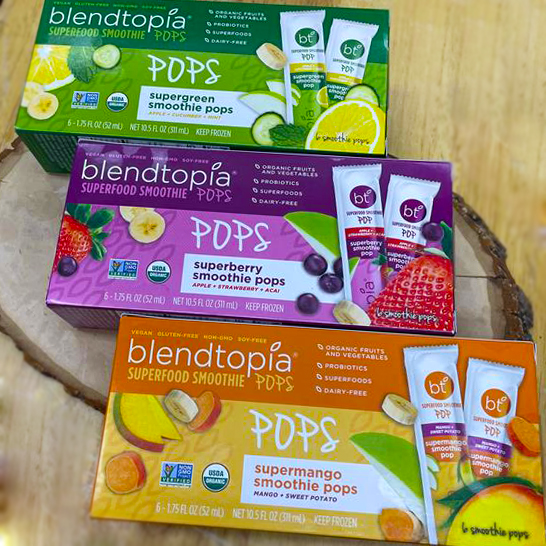 Blendtopia Organic Detox Superfood Smoothie Kit, 7 Ounce -- 6 per case