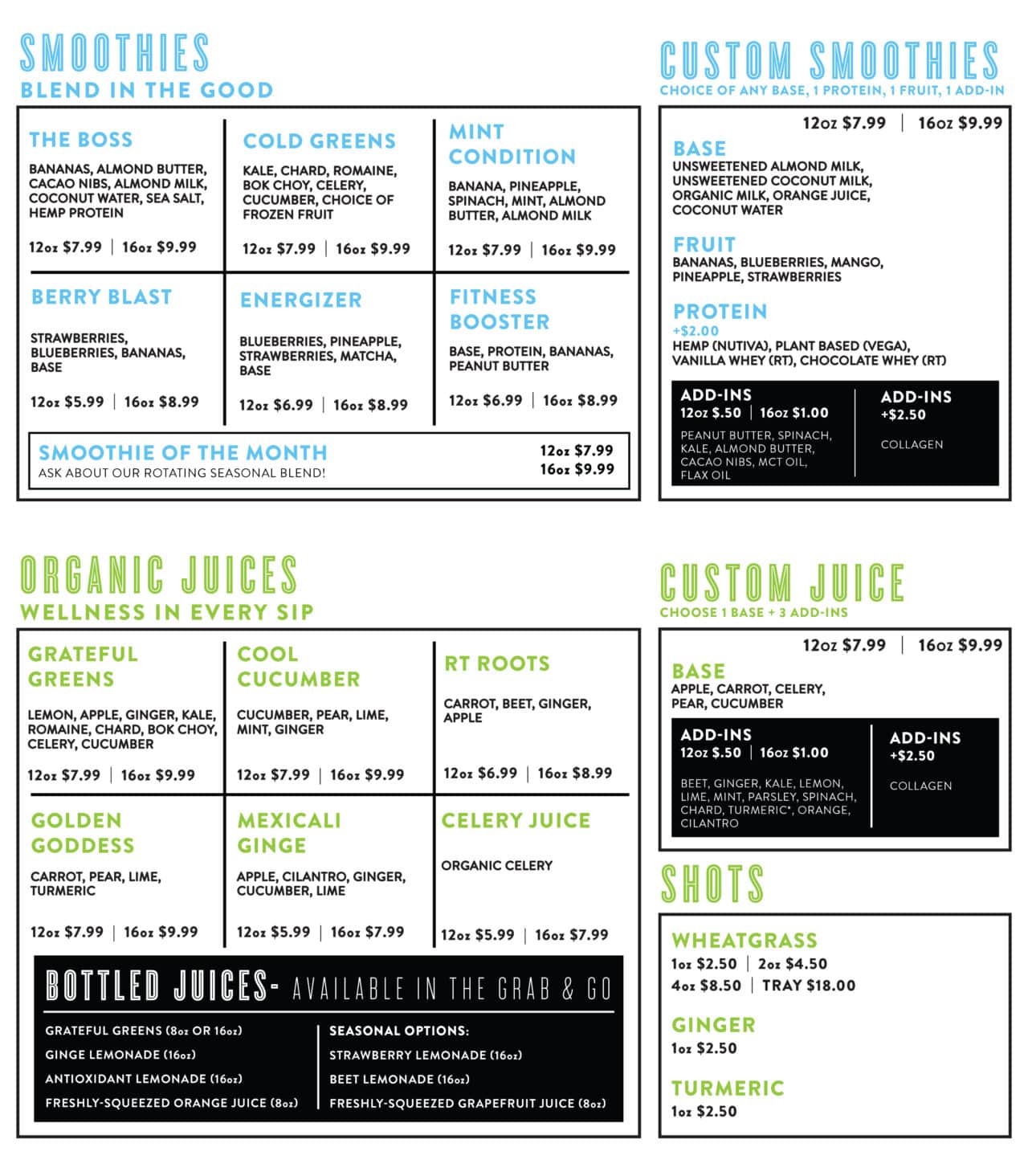 The Blend Bar Rising Tide Natural Market