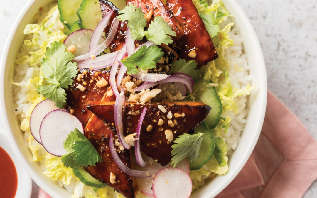 Gochujang Glazed Tofu Bowl