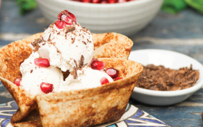 Tortilla Ice Cream Bowls