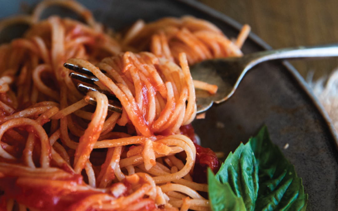 Spaghetti with Tomato Sauce