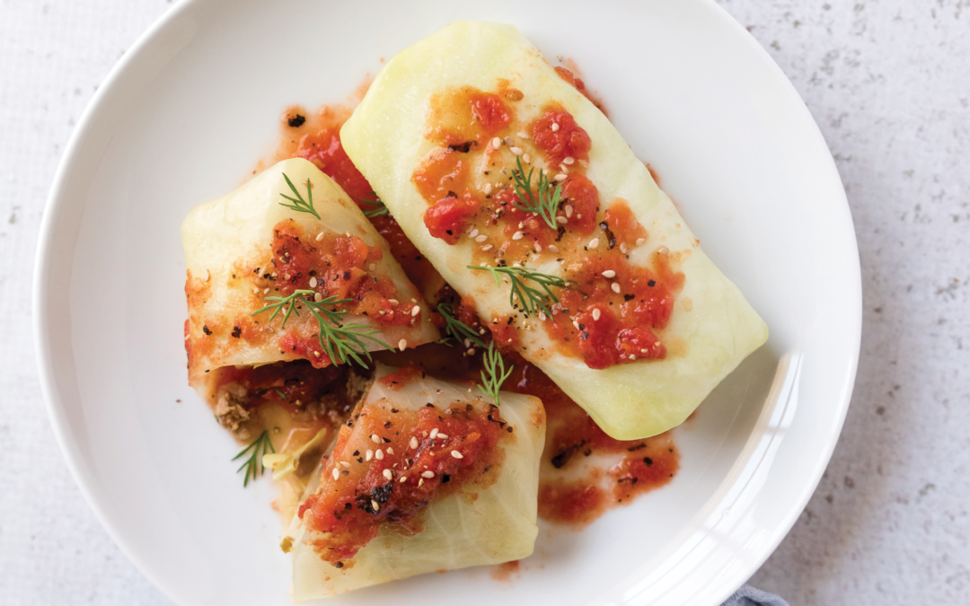 Asian Style Cabbage Rolls