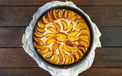 Ashley’s Easy Peasy Peach Tart